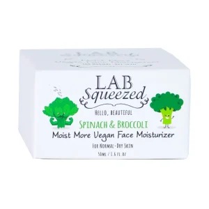 Lab Squeezed Spinach & Broccoli Moist More Vegan Face Moisturizer 50 Ml