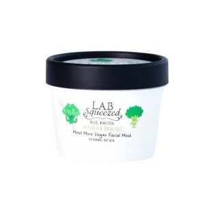 Lab Squeezed Spinach & Broccoli Moist More Vegan Facial Mask 100 Ml